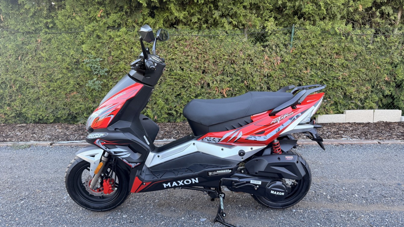 Skútr MAXON MATADOR 125ccm RED