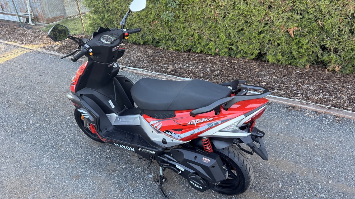 Skútr MAXON MATADOR 125ccm RED