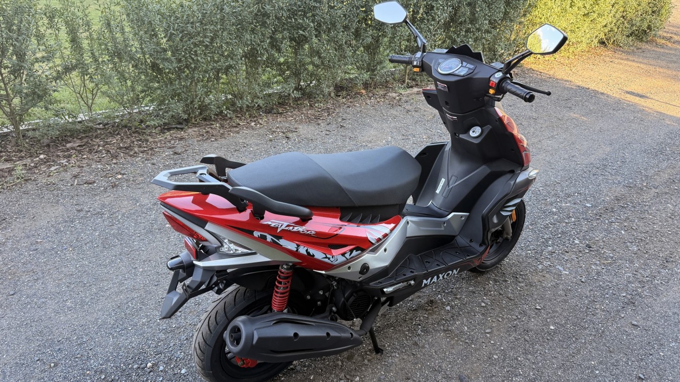 Skútr MAXON MATADOR 125ccm RED