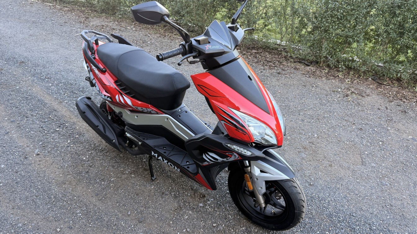 Skútr MAXON MATADOR 125ccm RED
